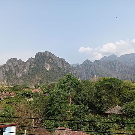 Bountang Riverside Hotel Vang Vieng Bagian luar foto